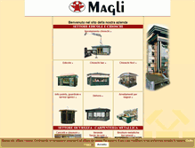 Tablet Screenshot of officinamagli.com